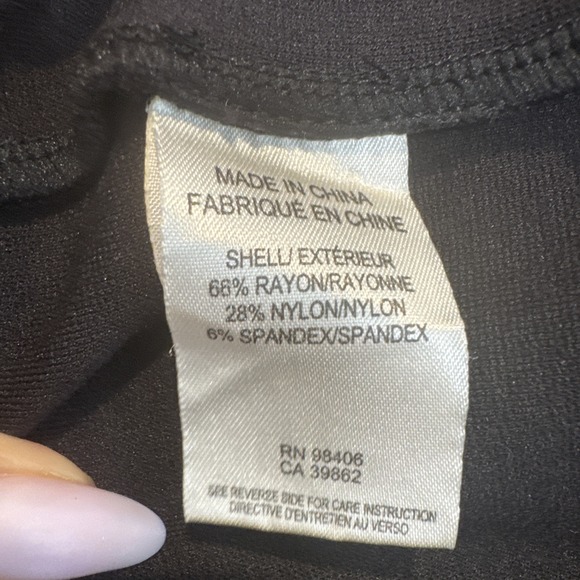 Theory‎ Dress Womens 12 Black Bodycon VINTAGE - Picture 5 of 6